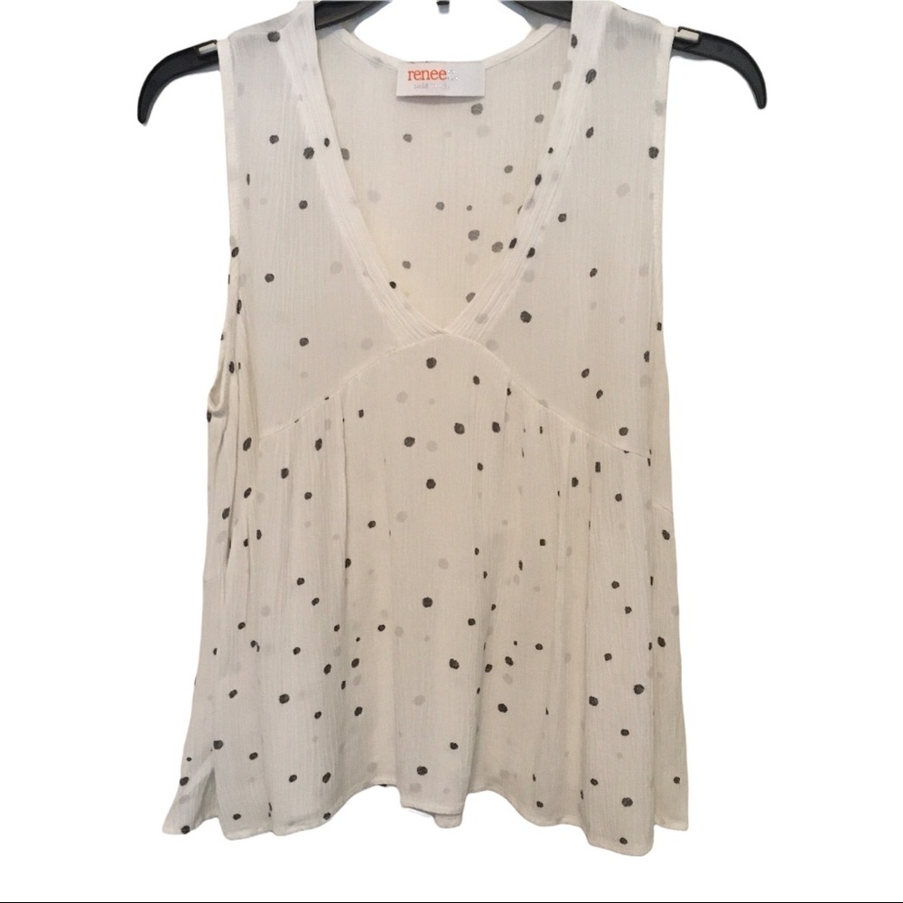 ReneeC sleeveless blouse